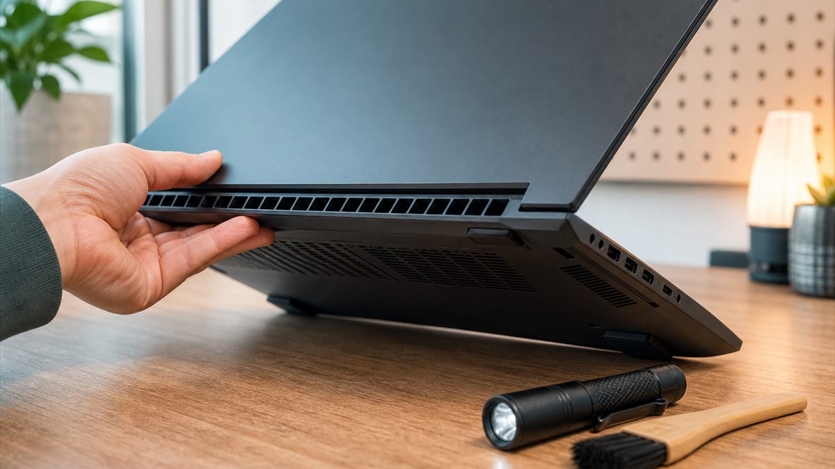 Laptop Overheating After Update practical check setup